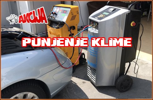  SERVIS AUTO KLIME BEBE - punjenje auto klima akcija