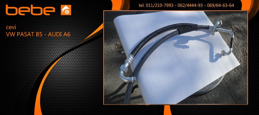 AUTO KLIME BEBE - Zemun - Delovi auto klima - cevi